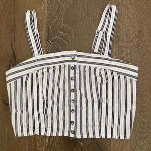 Tilly’s Striped Crop Top